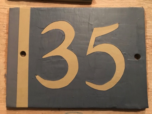 House number commission, drying
