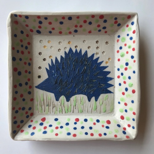 Square dish, £20